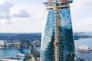 Der Wolkenkratzer Crown Sydney