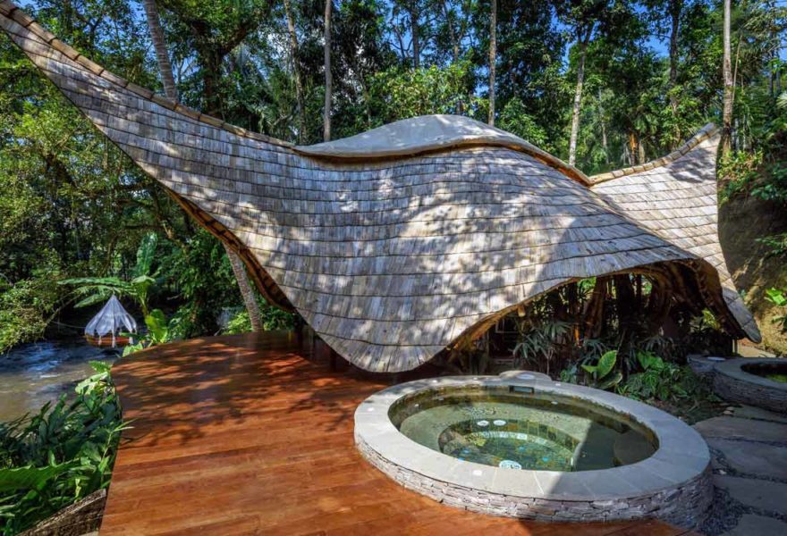 Ett spa på Permata Ayung Estate, Bongkasa, Bali 