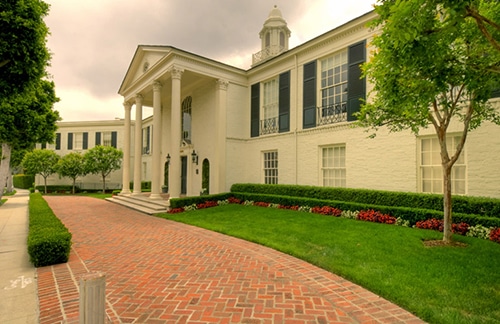 Williams was influenced by classical Georgian design in this project for the Music Corporation of America.