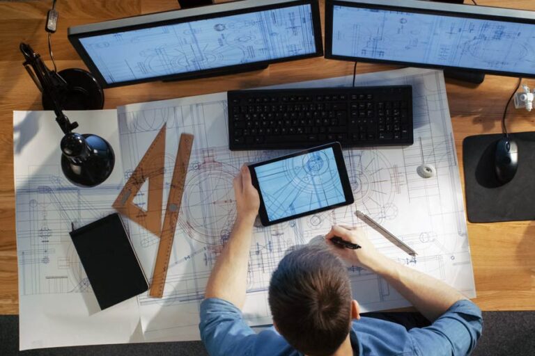 Emergent construction technologies are replacing paper and old ways of doing things like this ipad based drawing software