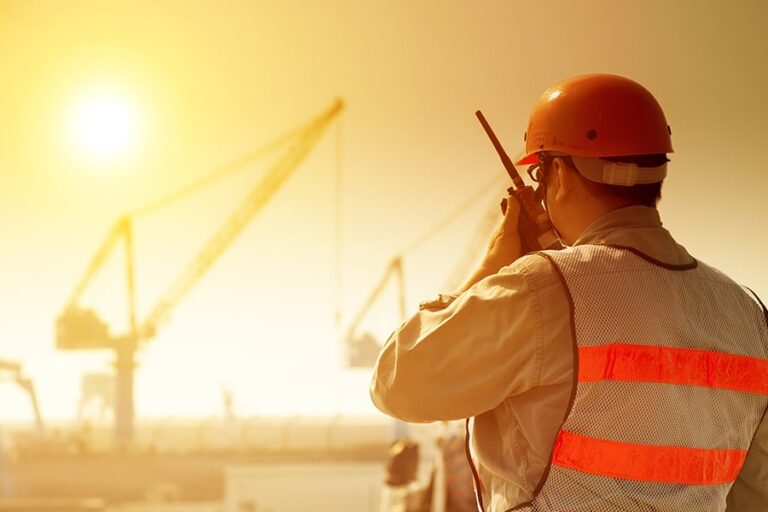 hot construction summer