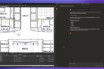 Bluebeam Max using AI-powered Smart Review tools to automatically identify and count plumbing fixtures on a commercial office floor plan, demonstrating intelligent construction document analysis, markup automation and workflow efficiency in Bluebeam Revu.