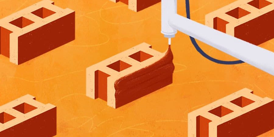 3D printing local soil