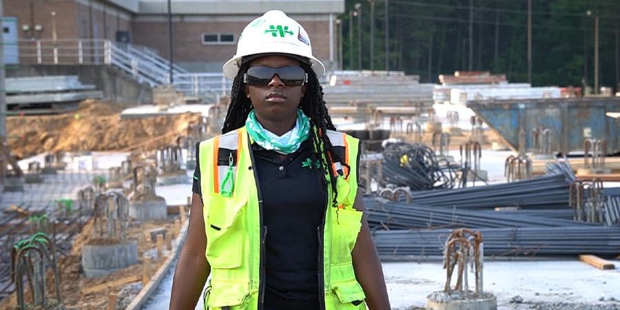 An earthquake motivated Chimaelle Goureige to dedicate a career to building, but the young project engineer is now giving back by encouraging young women hesitant about joining the industry