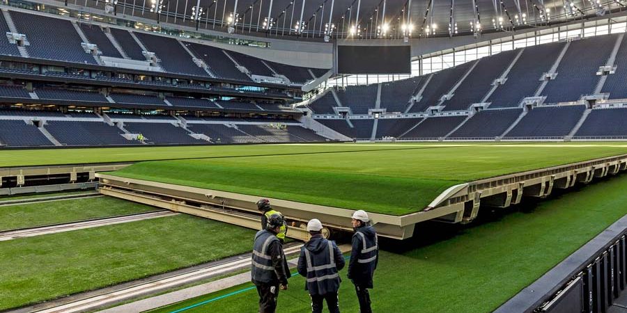 Tottenham Hotspur Stadium in London