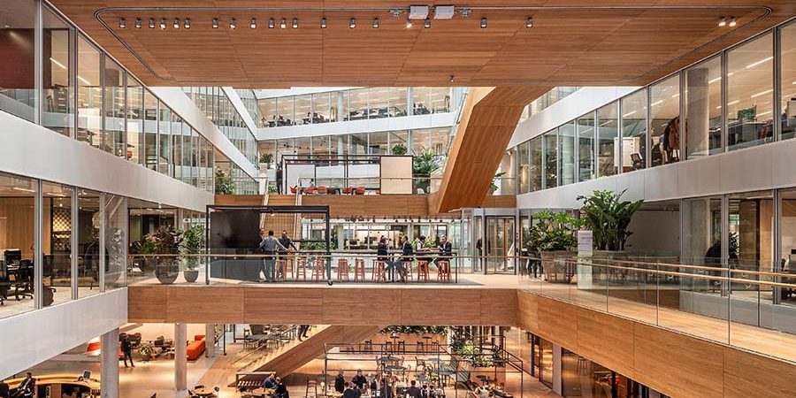 Wood Buildings Amsterdam